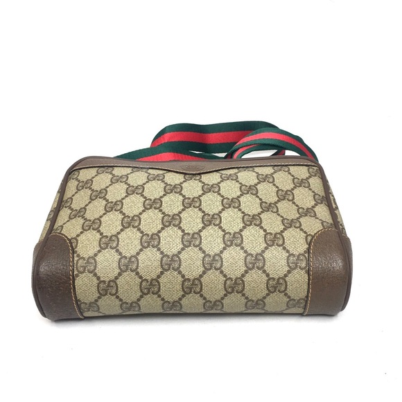 Authentic Gucci brown monogram coated canvas crossbody bag - Picture 9 of 16